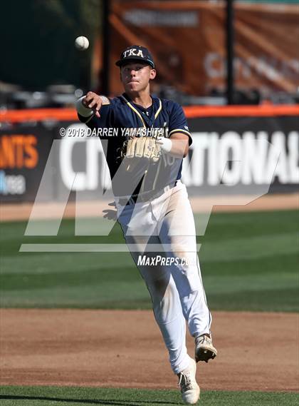 Thumbnail 1 in King's Academy vs. St. Francis (CIF CCS D3 Final) photogallery.