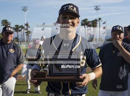 Thumbnail 1 in King's Academy vs. St. Francis (CIF CCS D3 Final) photogallery.