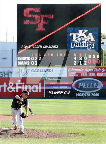 Thumbnail 3 in King's Academy vs. St. Francis (CIF CCS D3 Final) photogallery.