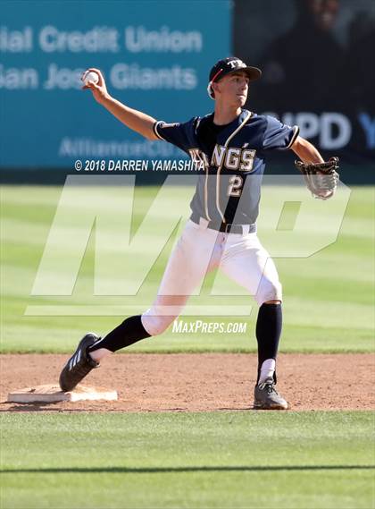 Thumbnail 1 in King's Academy vs. St. Francis (CIF CCS D3 Final) photogallery.