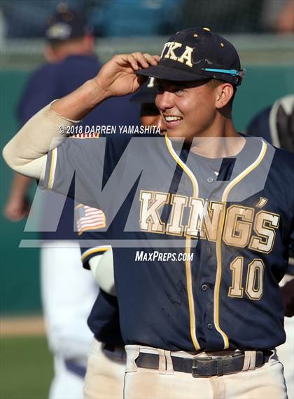 Thumbnail 2 in King's Academy vs. St. Francis (CIF CCS D3 Final) photogallery.