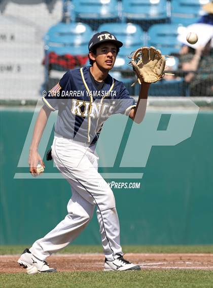 Thumbnail 1 in King's Academy vs. St. Francis (CIF CCS D3 Final) photogallery.