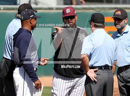 Thumbnail 3 in King's Academy vs. St. Francis (CIF CCS D3 Final) photogallery.