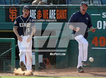 Thumbnail 2 in King's Academy vs. St. Francis (CIF CCS D3 Final) photogallery.