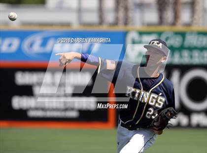 Thumbnail 3 in King's Academy vs. St. Francis (CIF CCS D3 Final) photogallery.