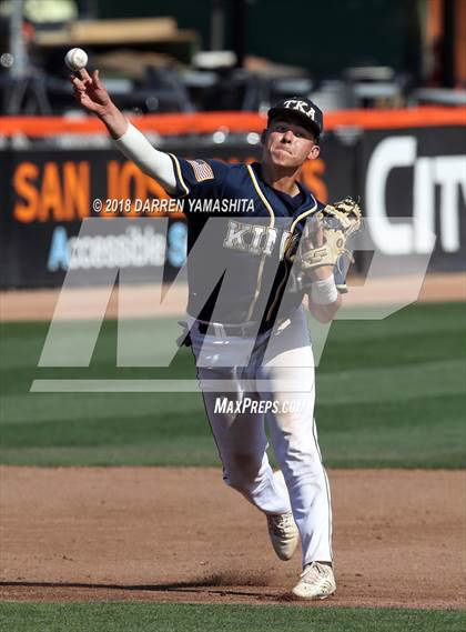 Thumbnail 1 in King's Academy vs. St. Francis (CIF CCS D3 Final) photogallery.