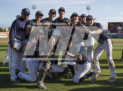Thumbnail 2 in King's Academy vs. St. Francis (CIF CCS D3 Final) photogallery.