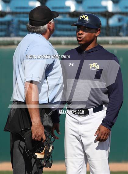 Thumbnail 3 in King's Academy vs. St. Francis (CIF CCS D3 Final) photogallery.