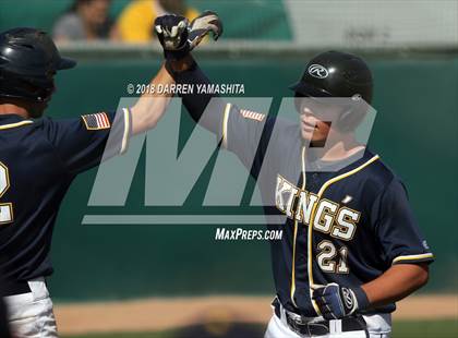 Thumbnail 2 in King's Academy vs. St. Francis (CIF CCS D3 Final) photogallery.
