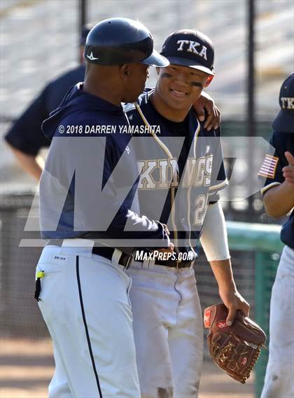 Thumbnail 1 in King's Academy vs. St. Francis (CIF CCS D3 Final) photogallery.