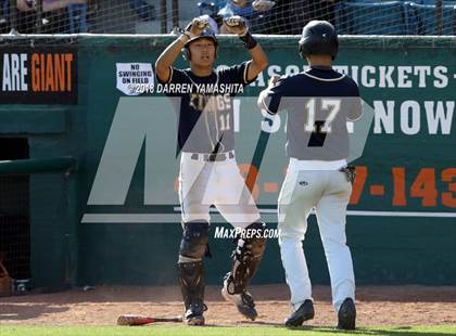 Thumbnail 1 in King's Academy vs. St. Francis (CIF CCS D3 Final) photogallery.