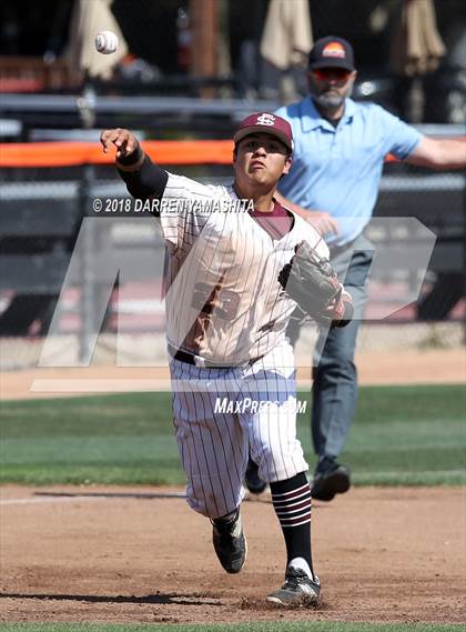 Thumbnail 2 in King's Academy vs. St. Francis (CIF CCS D3 Final) photogallery.