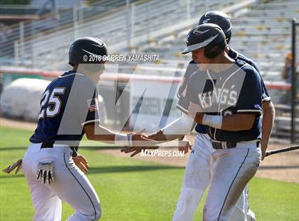Thumbnail 3 in King's Academy vs. St. Francis (CIF CCS D3 Final) photogallery.