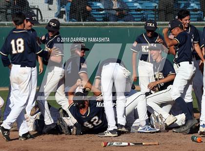 Thumbnail 2 in King's Academy vs. St. Francis (CIF CCS D3 Final) photogallery.