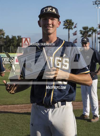 Thumbnail 3 in King's Academy vs. St. Francis (CIF CCS D3 Final) photogallery.