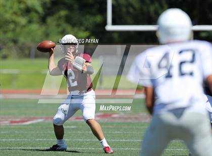 Thumbnail 1 in Mater Dei vs. Don Bosco Prep (Scrimmage) photogallery.
