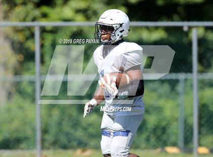 Thumbnail 2 in Mater Dei vs. Don Bosco Prep (Scrimmage) photogallery.