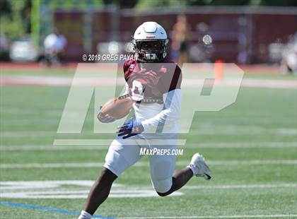 Thumbnail 1 in Mater Dei vs. Don Bosco Prep (Scrimmage) photogallery.