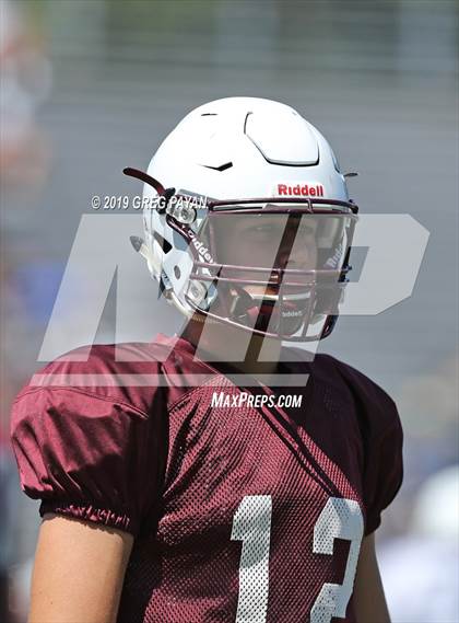 Thumbnail 2 in Mater Dei vs. Don Bosco Prep (Scrimmage) photogallery.