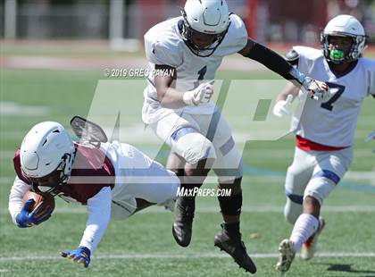 Thumbnail 2 in Mater Dei vs. Don Bosco Prep (Scrimmage) photogallery.