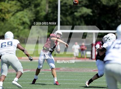 Thumbnail 1 in Mater Dei vs. Don Bosco Prep (Scrimmage) photogallery.