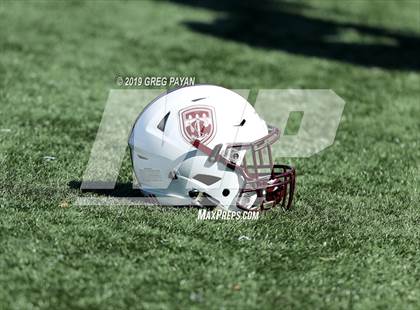 Thumbnail 3 in Mater Dei vs. Don Bosco Prep (Scrimmage) photogallery.