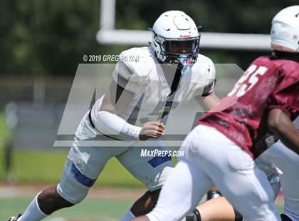 Thumbnail 1 in Mater Dei vs. Don Bosco Prep (Scrimmage) photogallery.