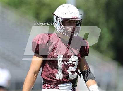 Thumbnail 3 in Mater Dei vs. Don Bosco Prep (Scrimmage) photogallery.