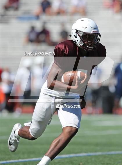 Thumbnail 1 in Mater Dei vs. Don Bosco Prep (Scrimmage) photogallery.