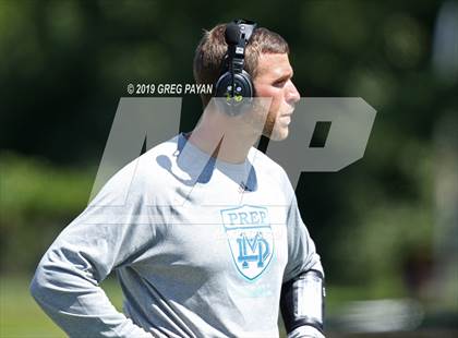 Thumbnail 3 in Mater Dei vs. Don Bosco Prep (Scrimmage) photogallery.