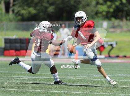 Thumbnail 3 in Mater Dei vs. Don Bosco Prep (Scrimmage) photogallery.