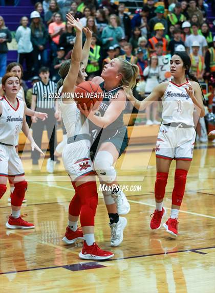 Thumbnail 2 in Eula vs Hermleigh (UIL 1A Regional Quarterfinal Playoff) photogallery.