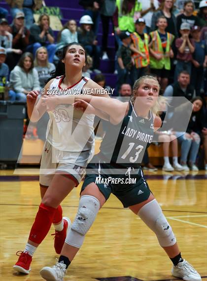 Thumbnail 2 in Eula vs Hermleigh (UIL 1A Regional Quarterfinal Playoff) photogallery.