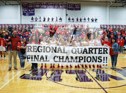 Thumbnail 2 in Eula vs Hermleigh (UIL 1A Regional Quarterfinal Playoff) photogallery.