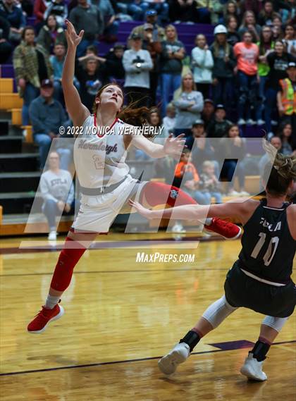 Thumbnail 2 in Eula vs Hermleigh (UIL 1A Regional Quarterfinal Playoff) photogallery.