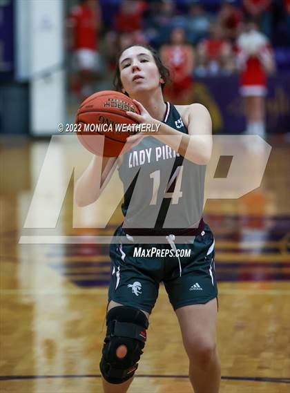 Thumbnail 2 in Eula vs Hermleigh (UIL 1A Regional Quarterfinal Playoff) photogallery.