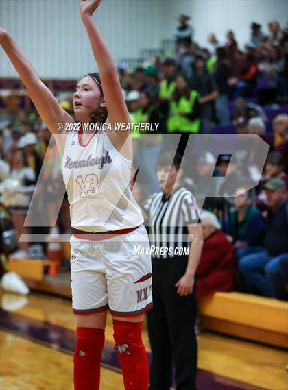 Thumbnail 2 in Eula vs Hermleigh (UIL 1A Regional Quarterfinal Playoff) photogallery.