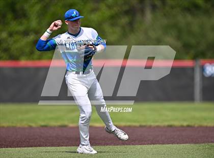 Thumbnail 2 in Hazen @ Liberty (3A KingCo District Baseball Tournament) photogallery.