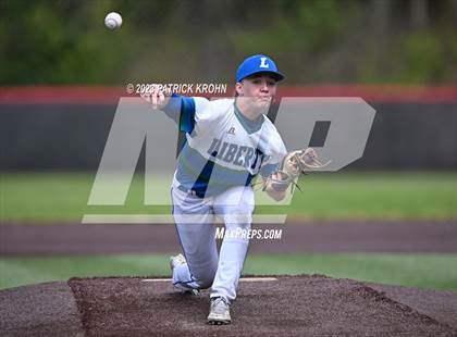 Thumbnail 3 in Hazen @ Liberty (3A KingCo District Baseball Tournament) photogallery.