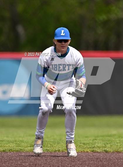 Thumbnail 3 in Hazen @ Liberty (3A KingCo District Baseball Tournament) photogallery.