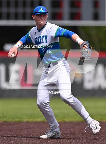 Thumbnail 3 in Hazen @ Liberty (3A KingCo District Baseball Tournament) photogallery.