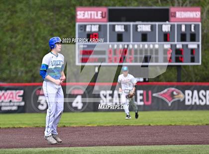 Thumbnail 1 in Hazen @ Liberty (3A KingCo District Baseball Tournament) photogallery.
