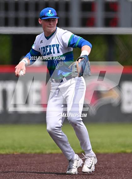 Thumbnail 2 in Hazen @ Liberty (3A KingCo District Baseball Tournament) photogallery.