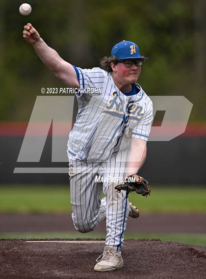 Thumbnail 1 in Hazen @ Liberty (3A KingCo District Baseball Tournament) photogallery.