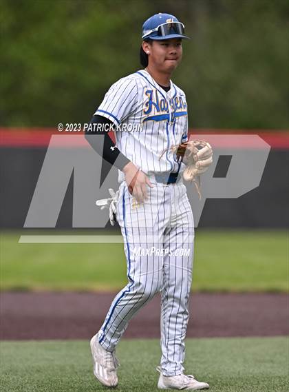 Thumbnail 2 in Hazen @ Liberty (3A KingCo District Baseball Tournament) photogallery.