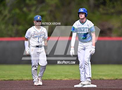 Thumbnail 1 in Hazen @ Liberty (3A KingCo District Baseball Tournament) photogallery.