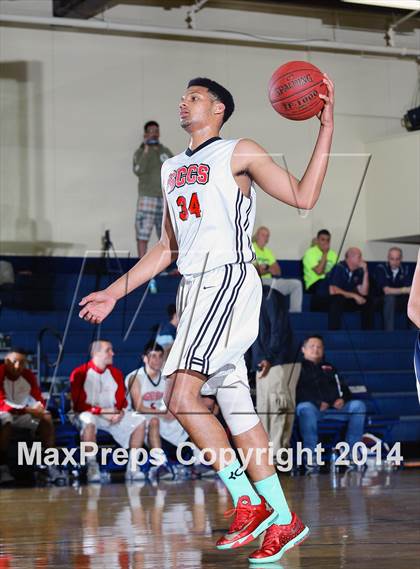 Thumbnail 2 in Kern Valley @ Santa Clarita Christian (CIF SoCal Regional Playoff) photogallery.