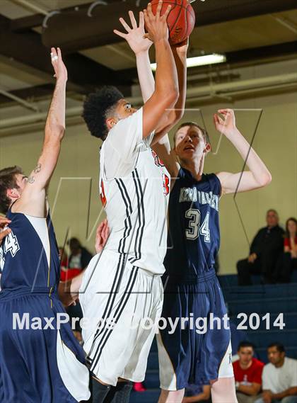 Thumbnail 2 in Kern Valley @ Santa Clarita Christian (CIF SoCal Regional Playoff) photogallery.