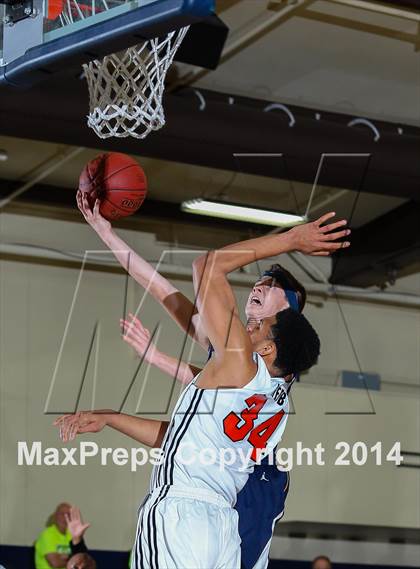 Thumbnail 2 in Kern Valley @ Santa Clarita Christian (CIF SoCal Regional Playoff) photogallery.