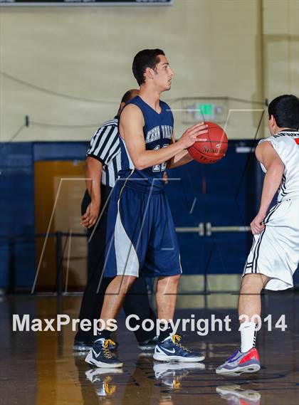 Thumbnail 3 in Kern Valley @ Santa Clarita Christian (CIF SoCal Regional Playoff) photogallery.